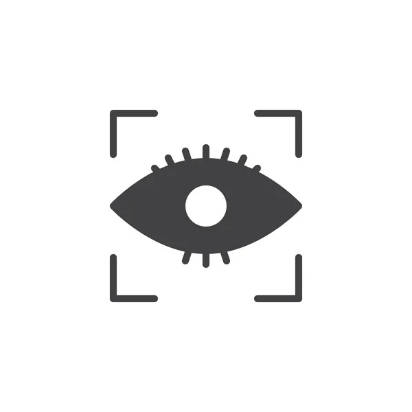 Векторна ікона ока — стоковий вектор