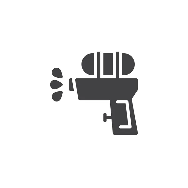 Pistolet à eau icône vectorielle — Image vectorielle