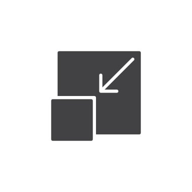 Ekran modu vektör simgesini genişletin