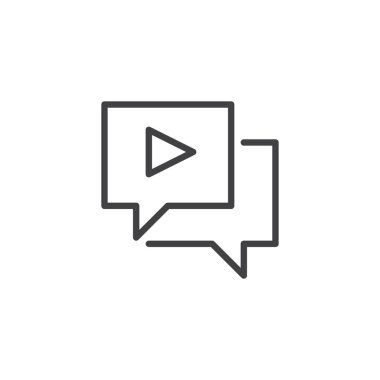 Video sohbet anahat simgesi