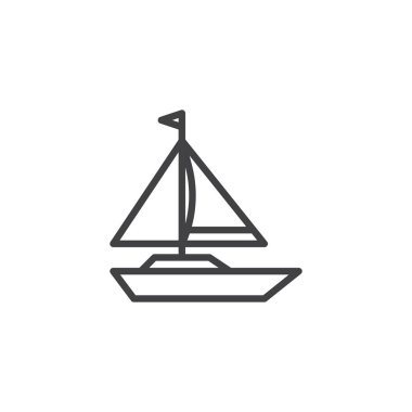 Yelkenli anahat simgesini