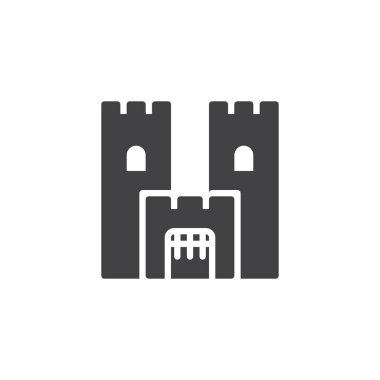 vektör simge yapı castle