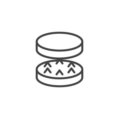 Uyuşturucu değirmeni anahat simgesini