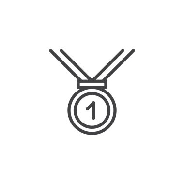 İlk yer anahat simgesini madalya