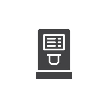 Havaalanı terminal vektör simgesini kontrol