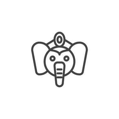 Lord Ganesha anahat simgesini