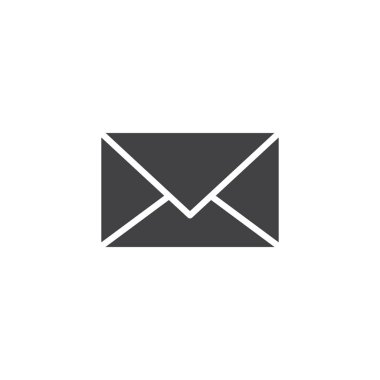 Posta zarf vektör simgesi