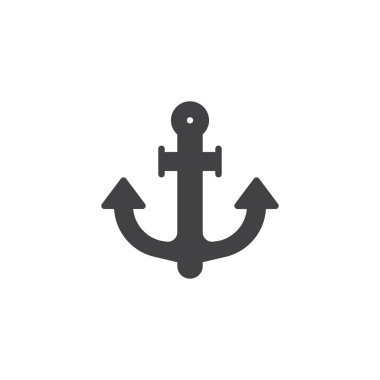 çapa vektör simgesi