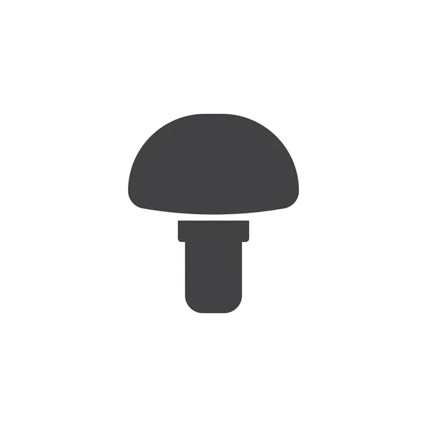 Mushroom vector icon — Stock Vector