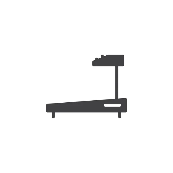 Treadmill vector icon — Stock Vector