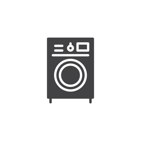Washing machine vector icon — Stock Vector