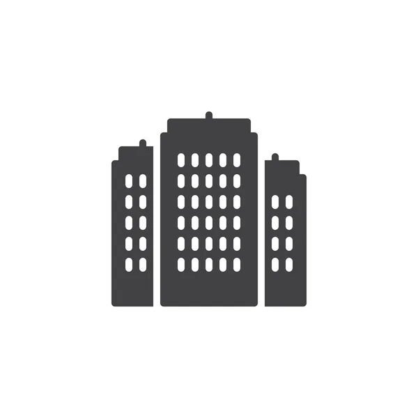 Vektor-Symbol für Wohngebäude — Stockvektor