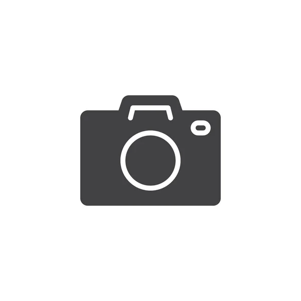 Photo camera vector icon — Stock Vector