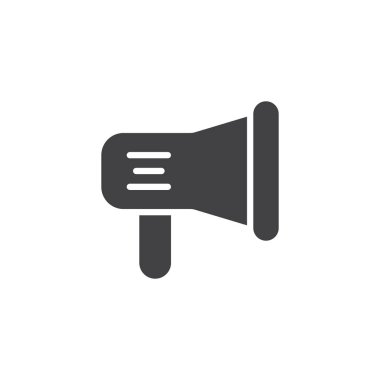 Megafon vektör simgesi