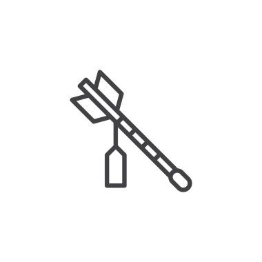 Hamaya ok anahat simgesini