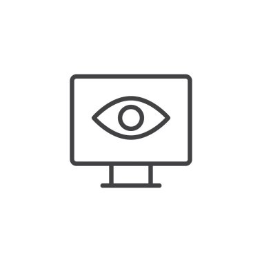 Göz anahat simgesini izleme