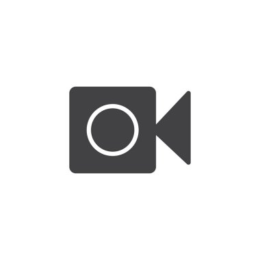 kamera vektör simgesi