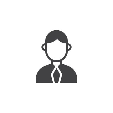 İş kişi vektör simgesi