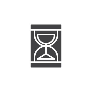 Kum Saati vektör simgesi