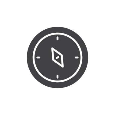 Pusula vektör simgesi