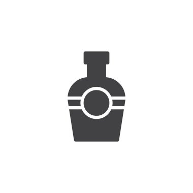 Konyak şişesi vektör simgesi