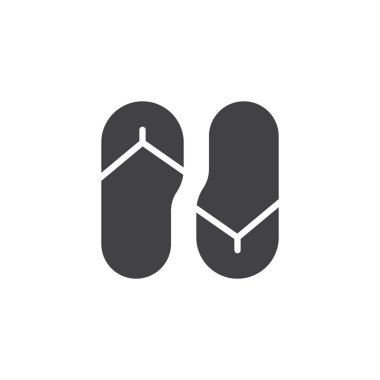 flip flops vektör simgesi