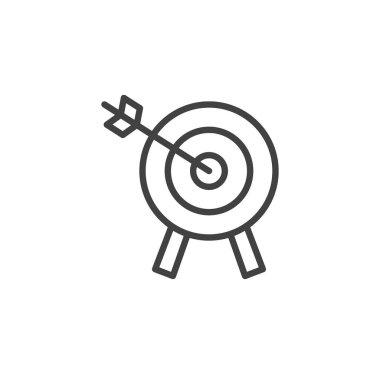 Ok anahat simgesi ile hedef