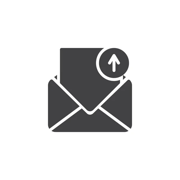 Versturen van e-mail, het pictogram van de envelop vector — Stockvector