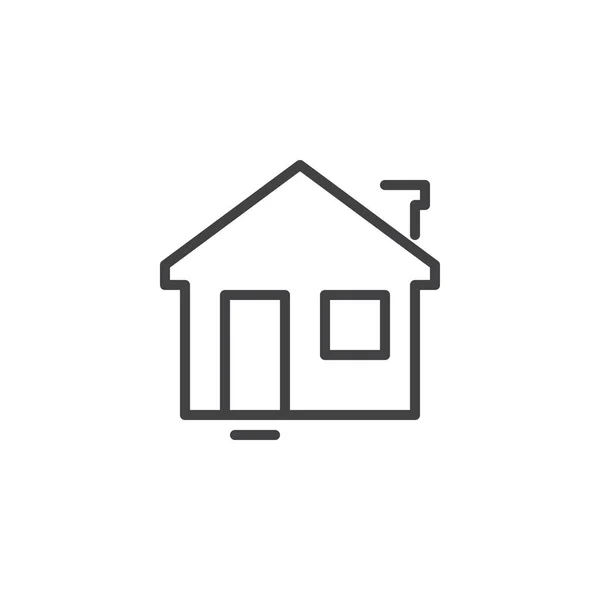 House outline icon — Stock Vector