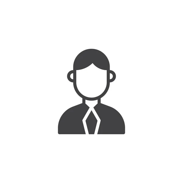 Persona de negocios Vector Icono — Vector de stock