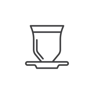 Kahve Kupası anahat simgesini