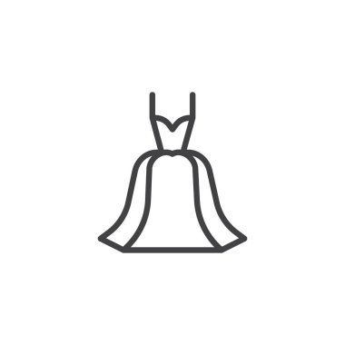 Elbise anahat simgesini