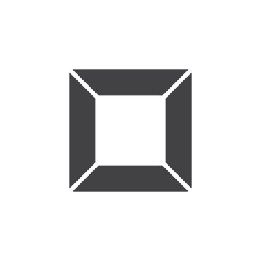 fotoğraf çerçevesi vektör simgesi