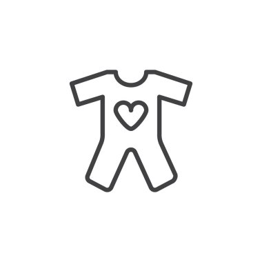 Uyku pijama anahat simgesi