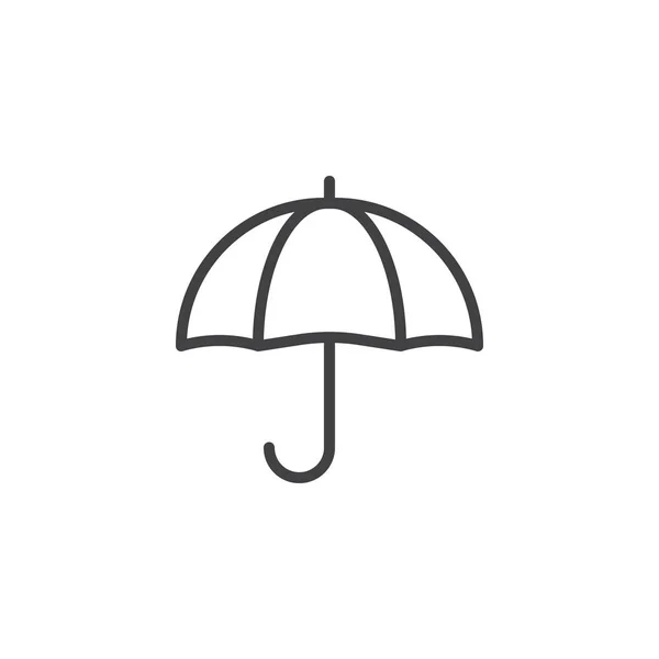 Ícone esboço guarda-chuva —  Vetores de Stock