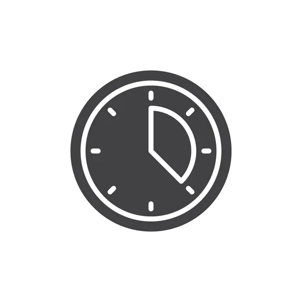 Time planning vector icon — Stock Vector