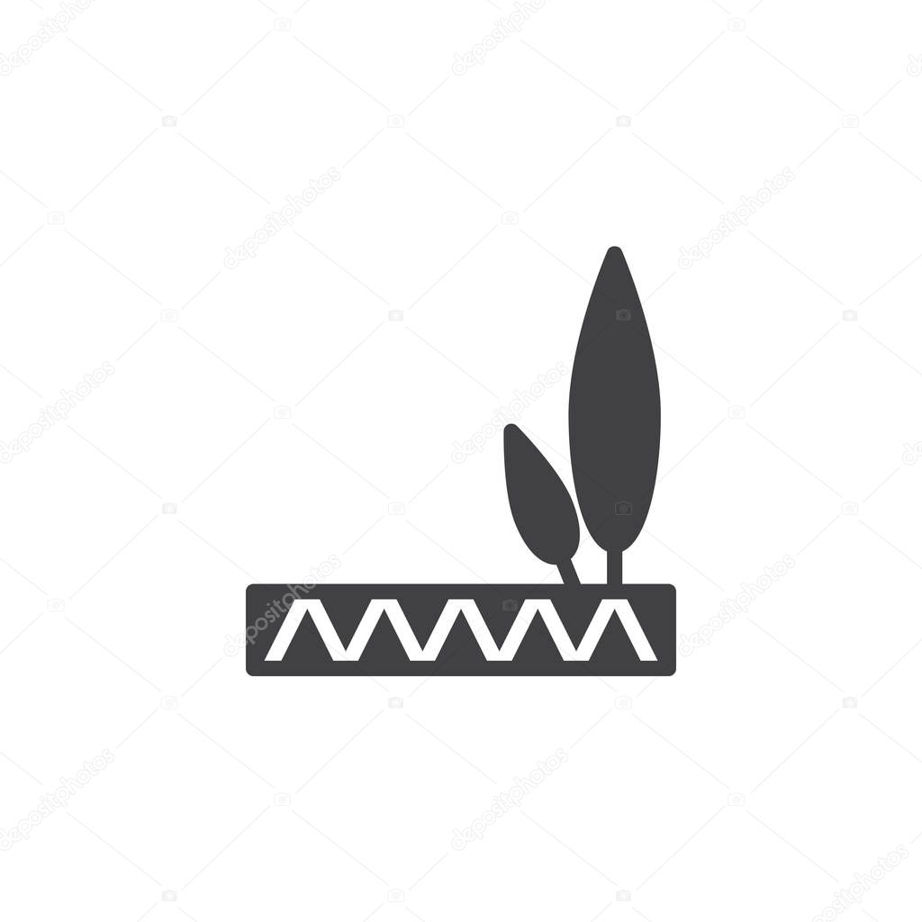 Native American feathered headdress vector icon. filled flat sign for mobile concept and web design. Indian headdress simple solid icon. Symbol, logo illustration. Pixel perfect vector graphics