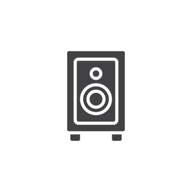 ses hoparlörü vektörü simgesi