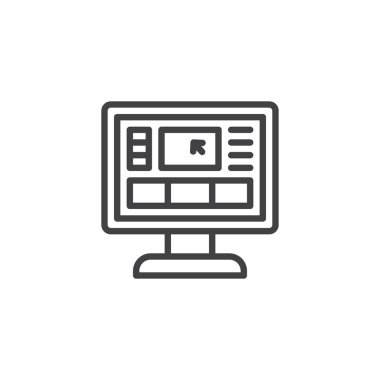 Video ekran anahat simgesini düzenlemek