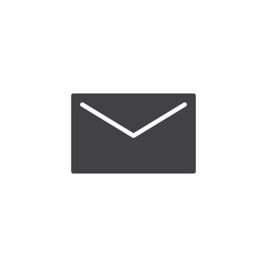 Zarf posta vektör simgesi