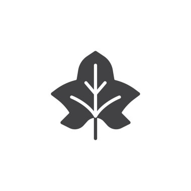 Akçaağaç Yaprağı vektör simgesi