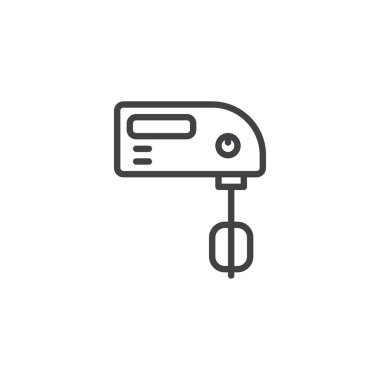 El mikseri anahat simgesi