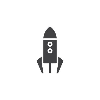 Roket vektör simgesi