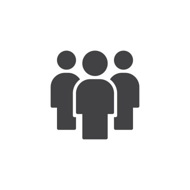 Ekip çalışması insanlar vektör simgesi
