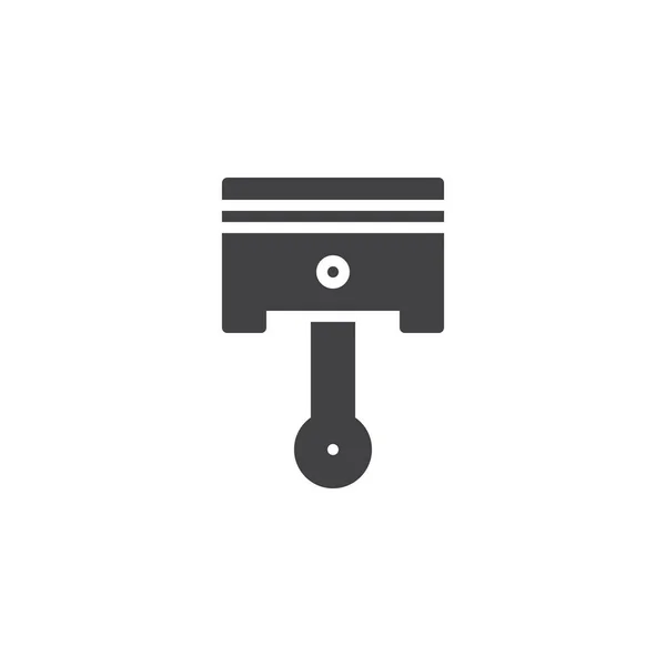 Zuiger motor vector pictogram — Stockvector