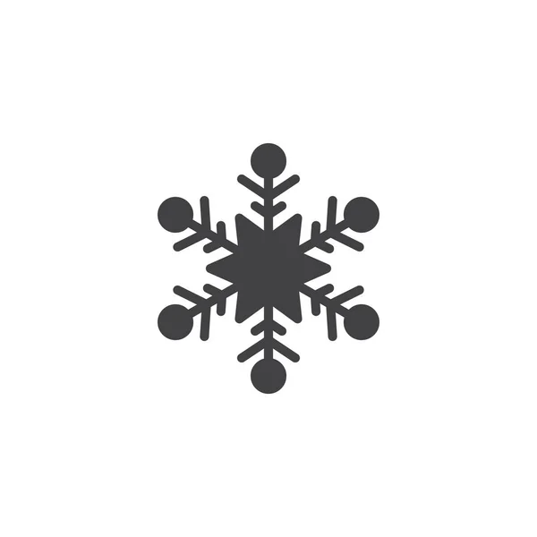 Copo Nieve Icono Vector Signo Plano Lleno Para Concepto Móvil — Archivo Imágenes Vectoriales