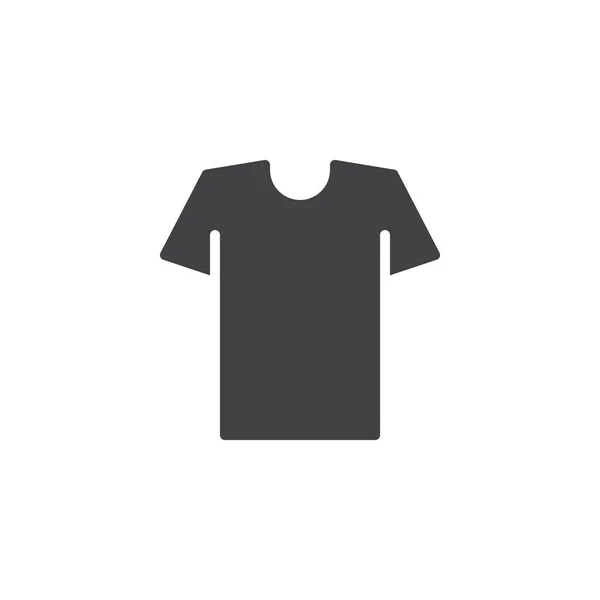 Значок Вектора Футболки Заполненный Плоский Знак Мобильной Концепции Веб Дизайна — стоковый вектор