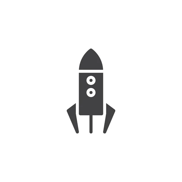 Ícone de vetor foguete —  Vetores de Stock
