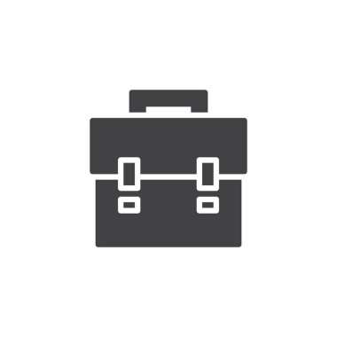 Evrak çantası vektör simgesi