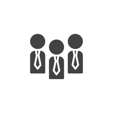 İş grubu vektör simgesi